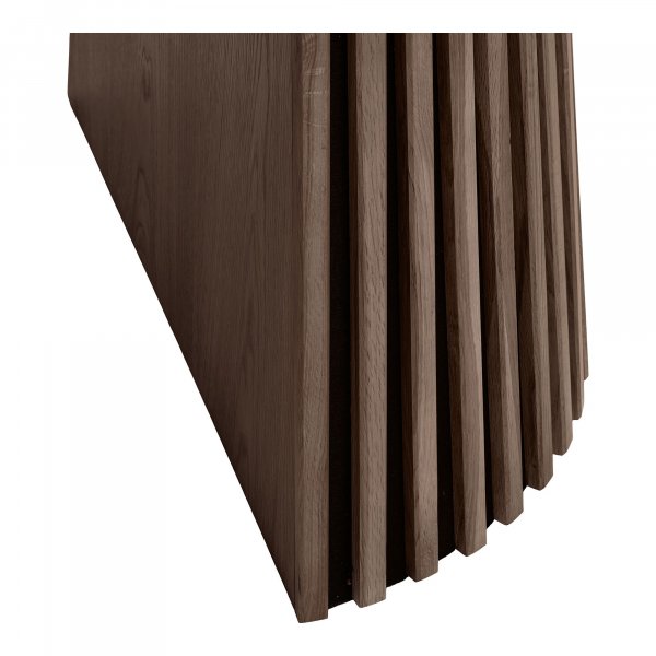 Ruokapöytä savunvärisellä tammiviilulla 120/200 cm - Osaka Ruokapöytä savunvärisellä tammiviilulla 120/200 cm - Osaka