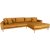 Lido divaani sohva oikea - Keltainen