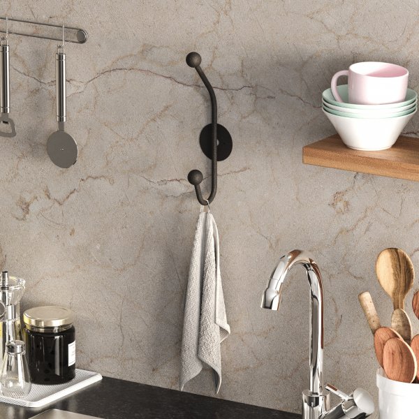 Rhino vaateripustin - musta Rhino vaateripustin - musta