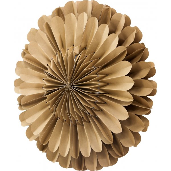 J�rvs�n Advent Star - ruskea/valkoinen