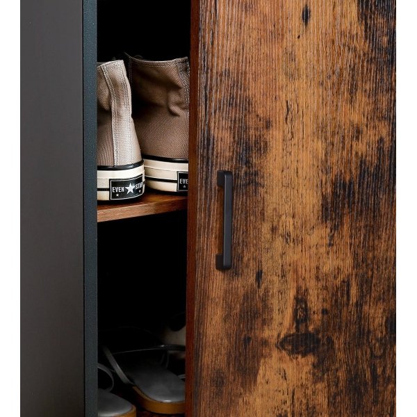 Abakan kenkäkaappi - Ruskea/musta Abakan kenkäkaappi - Ruskea/musta