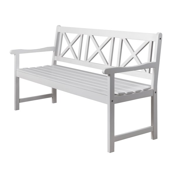 Europe-penkki - Valkoinen + Huonekalujen tekstiilien puhdistus Europe-penkki - Valkoinen + Huonekalujen tekstiilien puhdistus