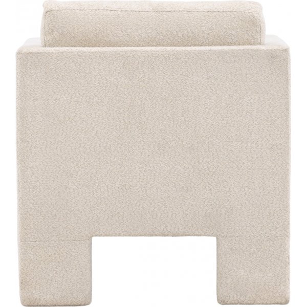 Ragusa nojatuoli - Valkoinen bouclé Ragusa nojatuoli - Valkoinen bouclé