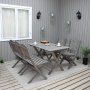 Havng ruokailuryhm (sohva 2 tuolia ja pyt) - Harmaa