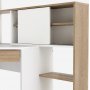 Function Plus -pyt 138,4 x 101,6 x 141,1 cm - Valkoinen/tammi