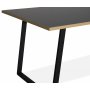 Edge ruokapyt 190x90 - harmaa korkeapainelaminaatti (HPL)