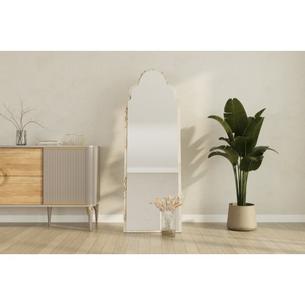 Samaran lattiapeili - Valkoinen marmori Samaran lattiapeili - Valkoinen marmori