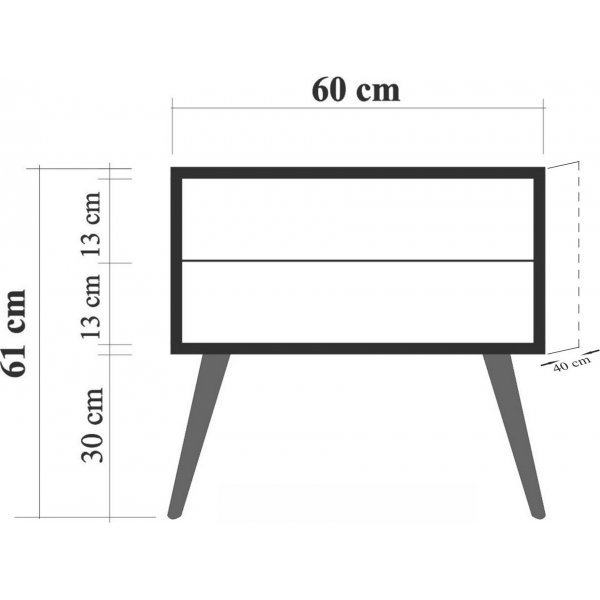 City Cat yöpöytä - beige City Cat yöpöytä - beige