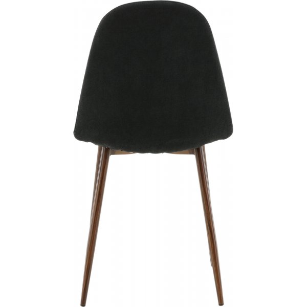 Bridge-ruokailutuoli - musta/pähkinä Bridge-ruokailutuoli - musta/pähkinä