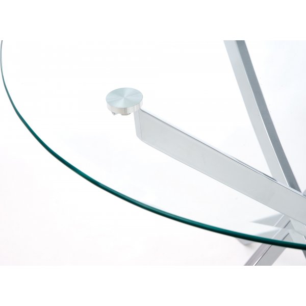 Raymond ruokapöytä Ø100 cm - Kromi Raymond ruokapöytä Ø100 cm - Kromi