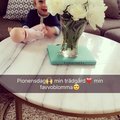 Asiakaskuva Pyöreä Accent-sohvapöytä 85 - Valkoinen marmori / Messinki