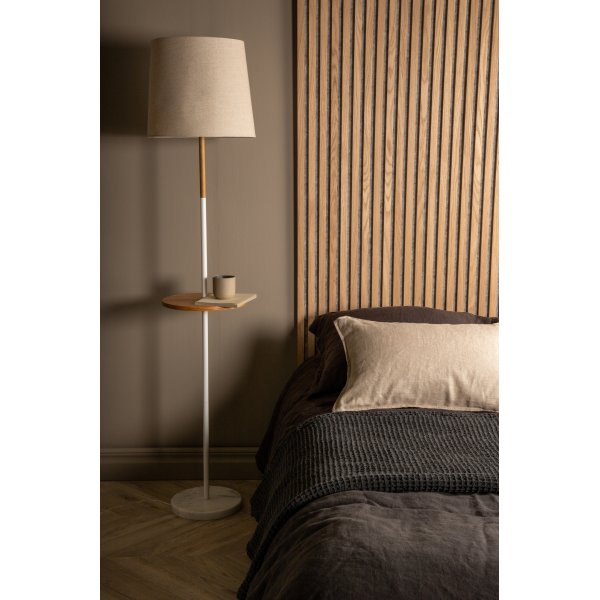 Fedora lattiavalaisin - valkoinen Fedora lattiavalaisin - valkoinen