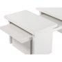 Sanctuary sohvapyt 110 x 45 cm - Valkoinen puu