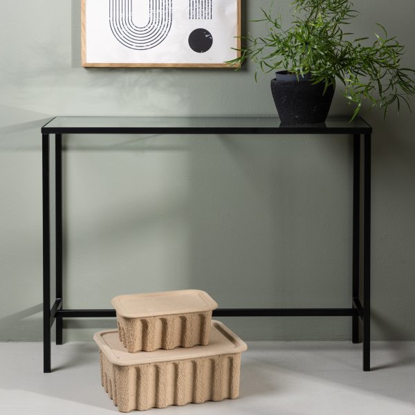 Dipp-konsolipöytä 100 x 30 cm - Musta Dipp-konsolipöytä 100 x 30 cm - Musta