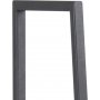 Seaford tikkaat hylly 77x138 cm - tammi/musta