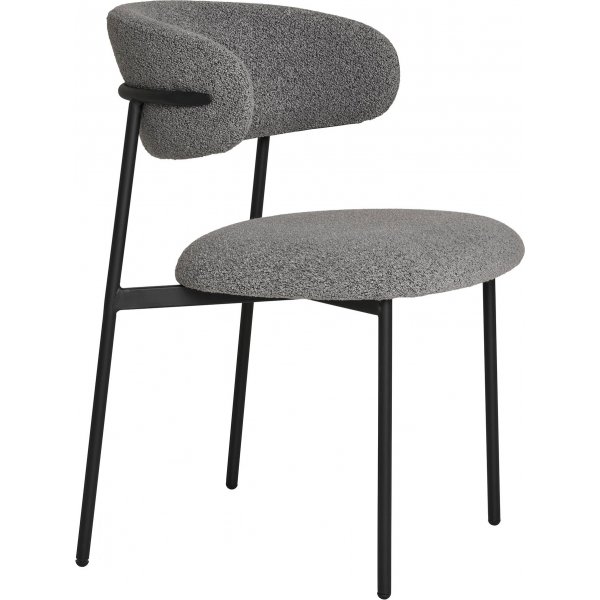 Mira ruokapöydän tuoli - harmaa bouclé Mira ruokapöydän tuoli - harmaa bouclé