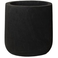 Noir-ruukku, puu, k. 30 cm - Musta Noir-ruukku, puu, k. 30 cm - Musta
