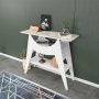 Ese sivupyt 100 x 35 cm - Valkoinen