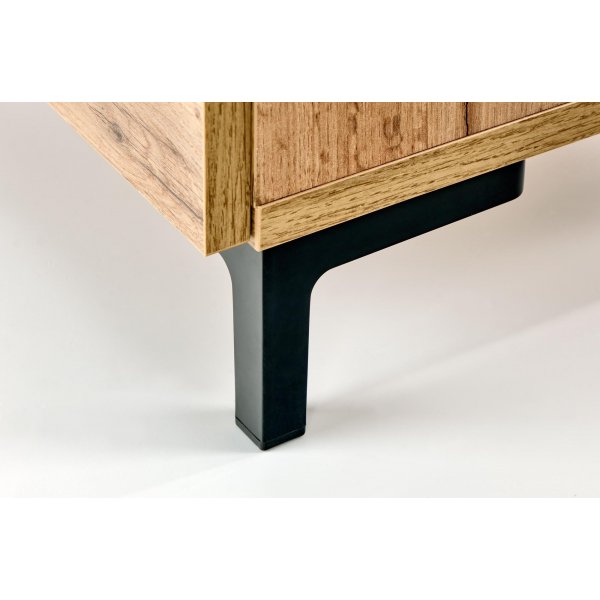 Chantelle yöpöytä - tammi/musta Chantelle yöpöytä - tammi/musta