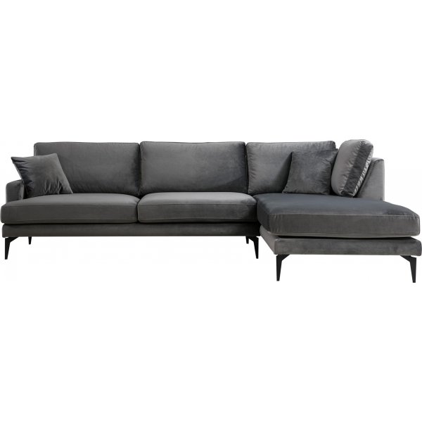 Papira kulmasohva - antrasiitti Papira kulmasohva - antrasiitti