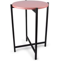 Tarjotinpöytä Björkman - Vaaleanpunainen/musta