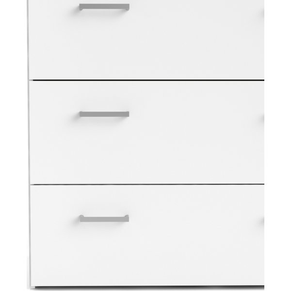Tilava lipasto 5 laatikolla - Valkoinen Tilava lipasto 5 laatikolla - Valkoinen