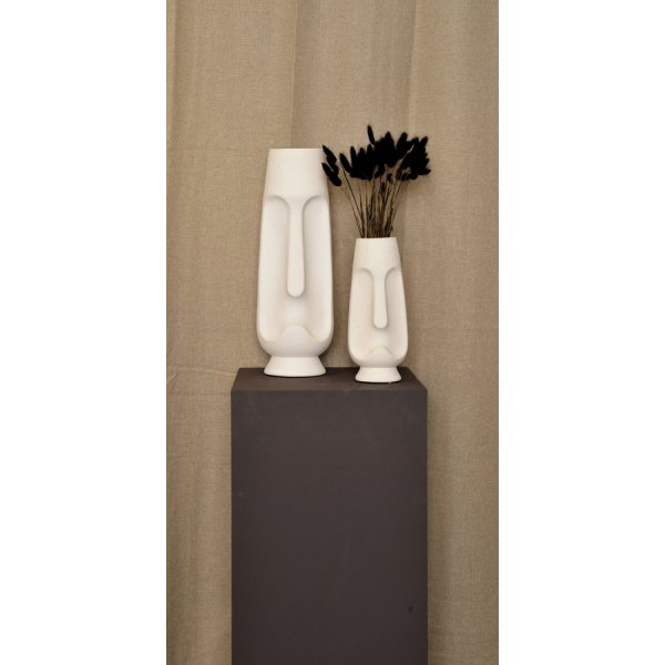 Tunnelmamaljakko iso - Valkoinen