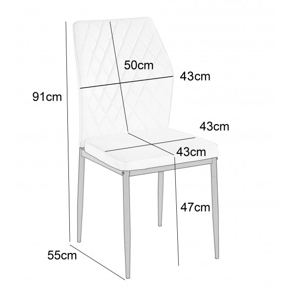 Ruokailuryhm� Sand� ruokap�yt� �120cm valkoinen terrazzo, 4 Inez-ruokatuolia mustasta keinonahasta