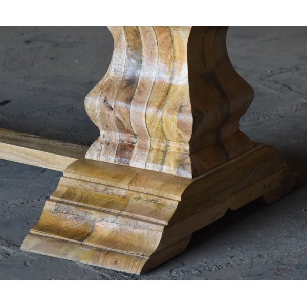 Ruokapyt maalaismainen puu 220x100 cm - Palma