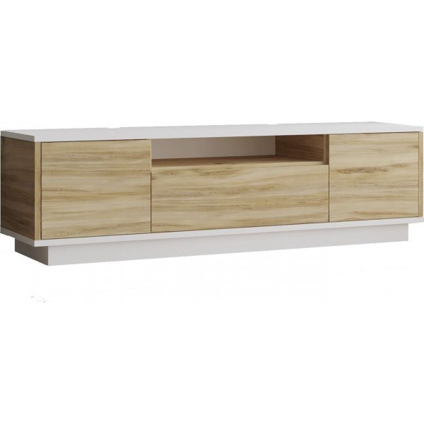 Luvio mediapenkki 4 - tammi/valkoinen Luvio mediapenkki 4 - tammi/valkoinen
