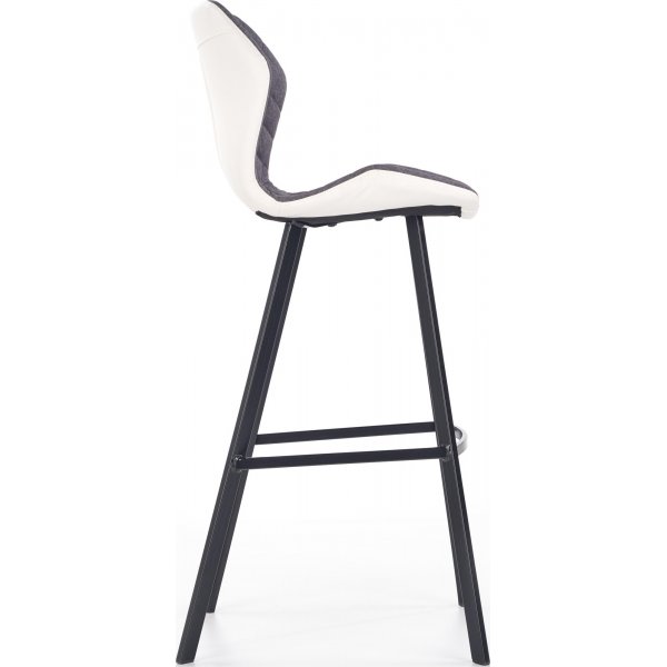 Erin-baarituoli korkea - Valkoinen/harmaa + Huonekalujen tekstiilien puhdistus Erin-baarituoli korkea - Valkoinen/harmaa + Huonekalujen tekstiilien puhdistus