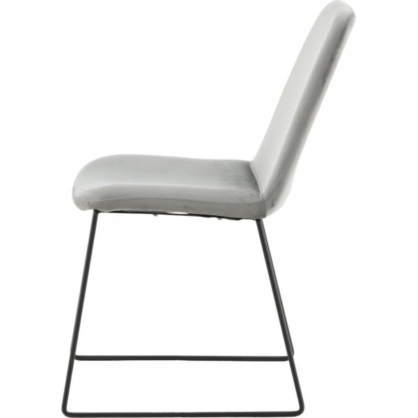 Minnie ruokatuoli - Harmaa sametti Minnie ruokatuoli - Harmaa sametti