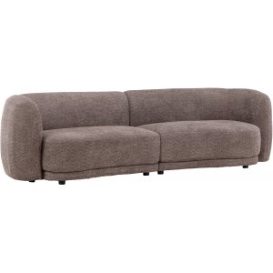 Cielo 3-istuttava sohva - Ruskea boucle Cielo 3-istuttava sohva - Ruskea boucle