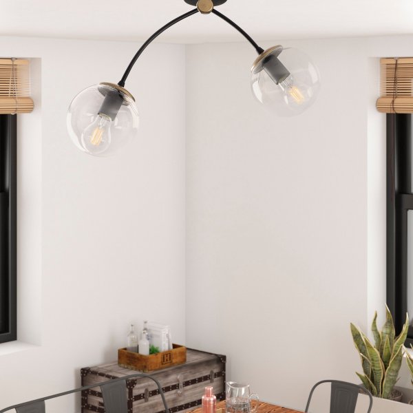 Chromozom kattovalaisin 1005 - musta Chromozom kattovalaisin 1005 - musta