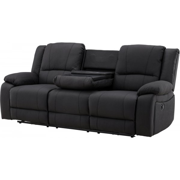 Singapore 3 istuttava lepotuoli sohva - musta Singapore 3 istuttava lepotuoli sohva - musta