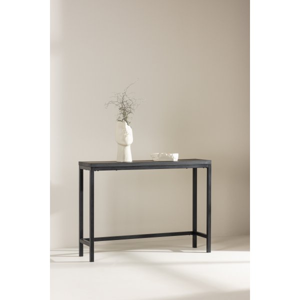 Nouseva sivupyt 110 x 30 cm - Musta