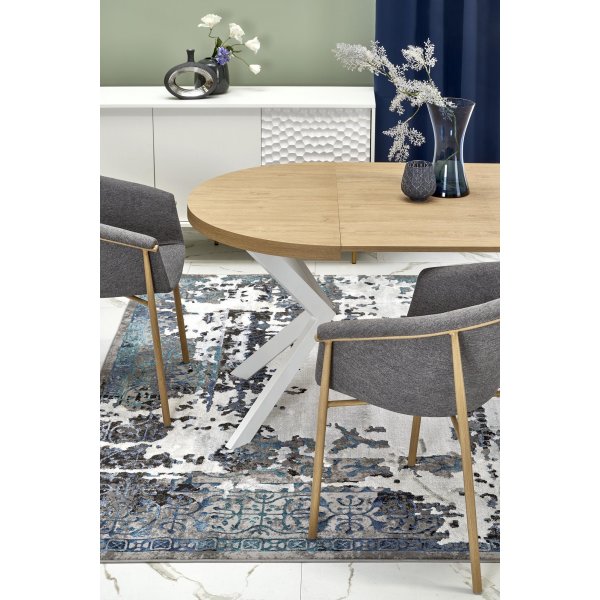 Nastro ruokapöytä 100-250 cm - Tammi/valkoinen Nastro ruokapöytä 100-250 cm - Tammi/valkoinen