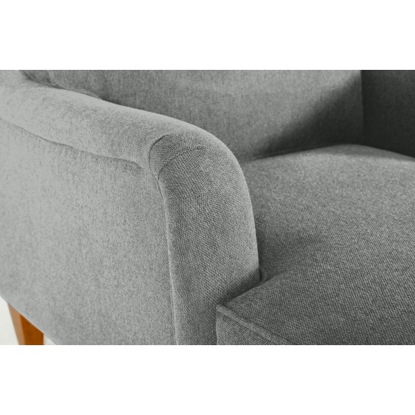 Howard Watford Deluxe -divaani - Harmaa + Huonekalujen tahranpoistoaine