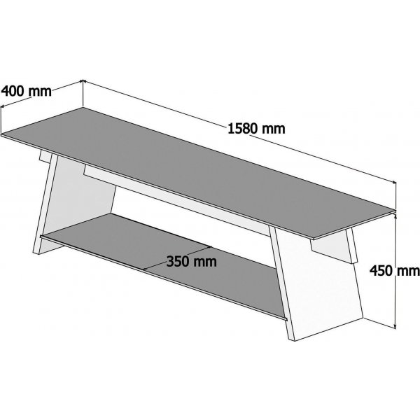 Twitch mediapenkki - pähkinä/musta Twitch mediapenkki - pähkinä/musta