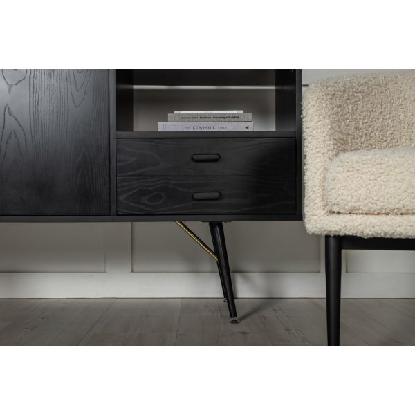 Ansmark senkki - Musta/messinki Ansmark senkki - Musta/messinki