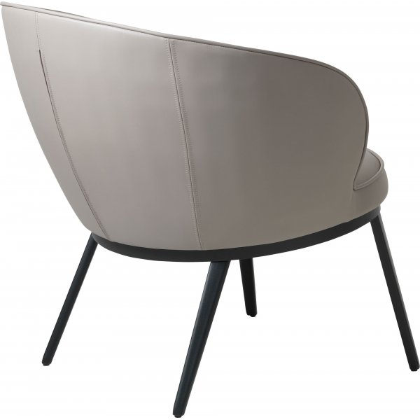 Billy club nojatuoli harmaa PU