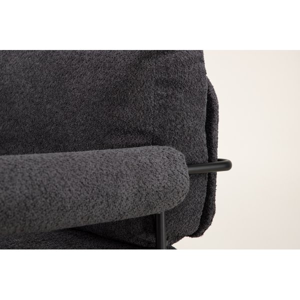 Tillberga x Josefin Lustig nojatuoli - Musta/tummanharmaa Tillberga x Josefin Lustig nojatuoli - Musta/tummanharmaa