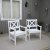 Europe-nojatuoli - Valkoinen + Huonekalujen hoitosarja tekstiileille