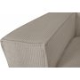 Modulaarinen sohva 310 cm beige samettia