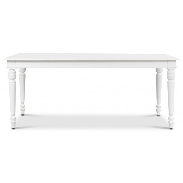 Paris-ruokapyt 180 cm - Valkoinen