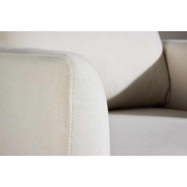 Sky-nojatuoli - Valkoinen/musta