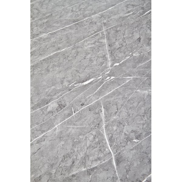 Nocture pyre ruokapyt halkaisija 120 cm - Harmaa marmorifolio/kulta