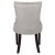Tuva-tuoli beige kangasta ruskeilla jaloilla + Huonekalujen hoitosarja tekstiileille
