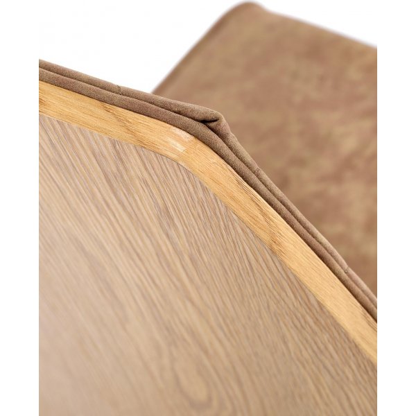 Dollie-ruokatuoli - beige/ruskea