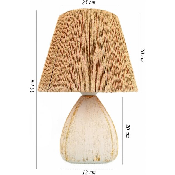 Tejido pöytävalaisin - Luonto Tejido pöytävalaisin - Luonto